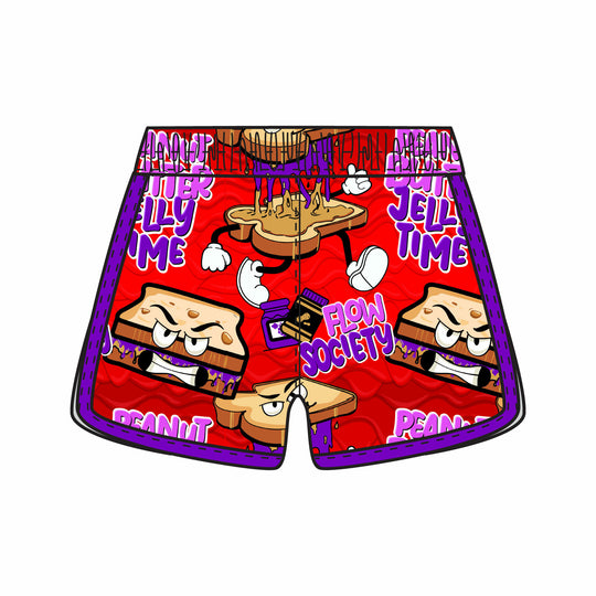 Girls & Womens Peanut Butter & Jelly Short