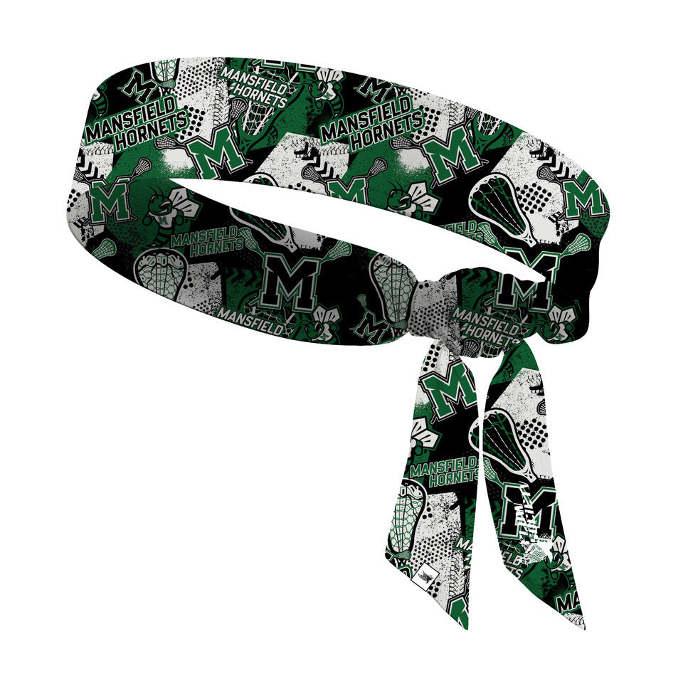 Youth Mansfield Hornets Lacrosse Headband