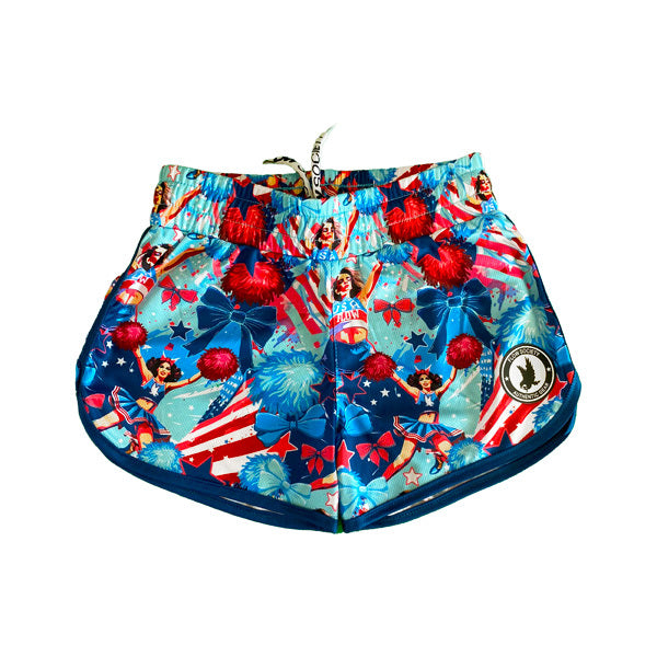 Girls & Womens Flow USA Cheer Short