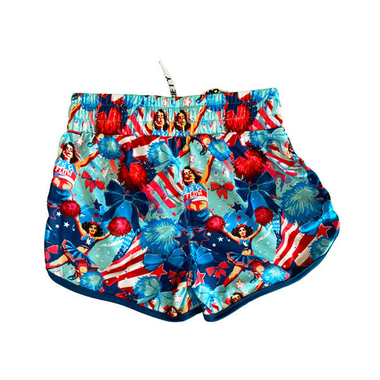 Girls & Womens Flow USA Cheer Short