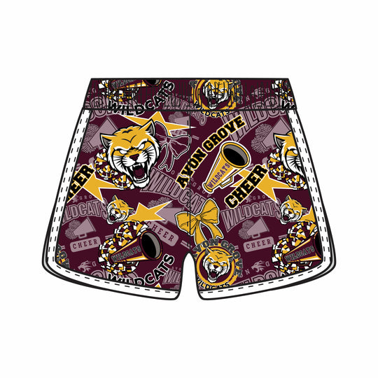 Girls & Womens Avon Grove Cheer Short