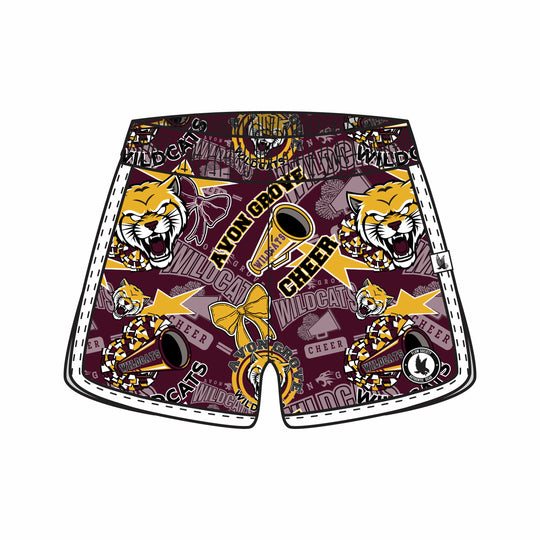 Girls & Womens Avon Grove Cheer Short