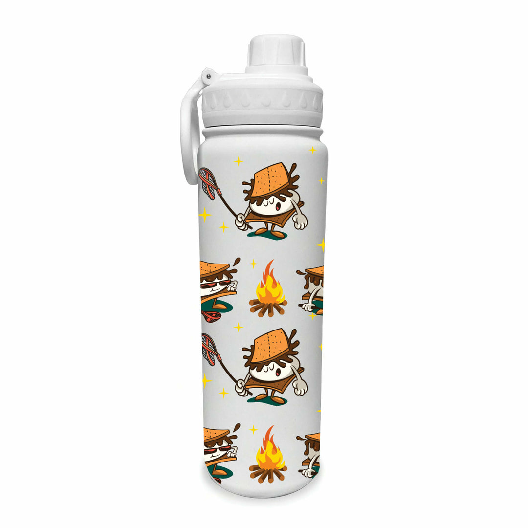 S'Mores Society 24oz Stainless Steel Water Bottle