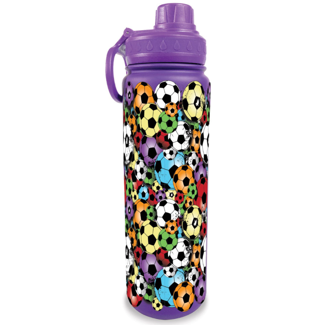 Flowsport Soccer 24oz Stainless Steel Water Bottle Copy