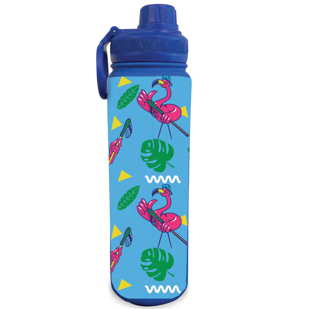 Flamingo Lax 24oz Stainless Steel Water Bottle