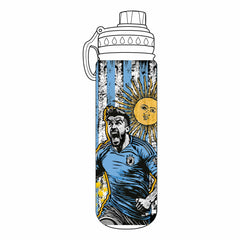 Messy Soccer 24oz Stainless Steel Water Bottle