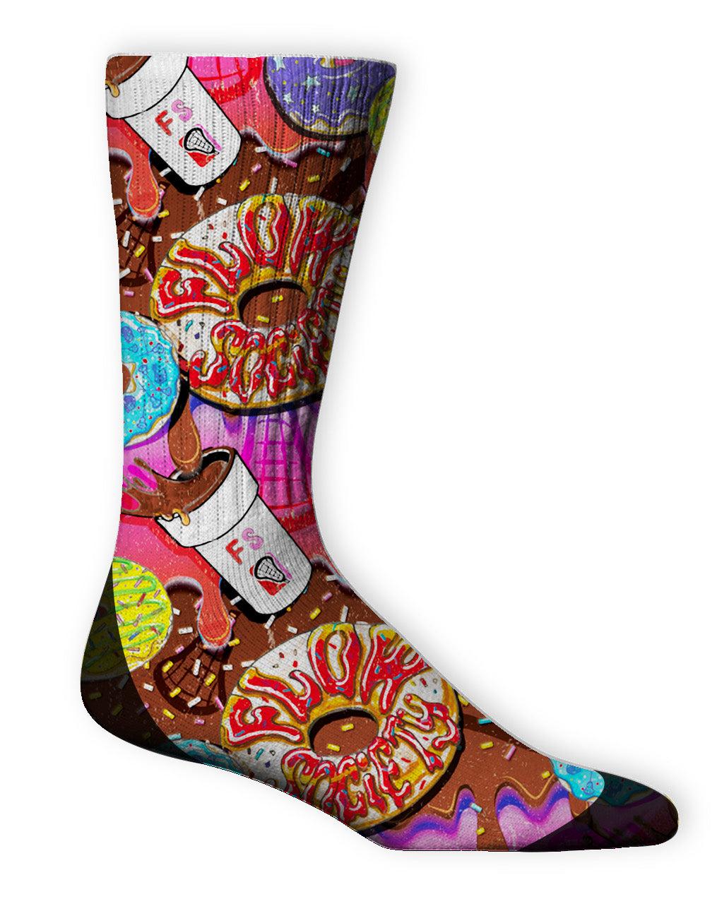 Youth Donut Flow Socks