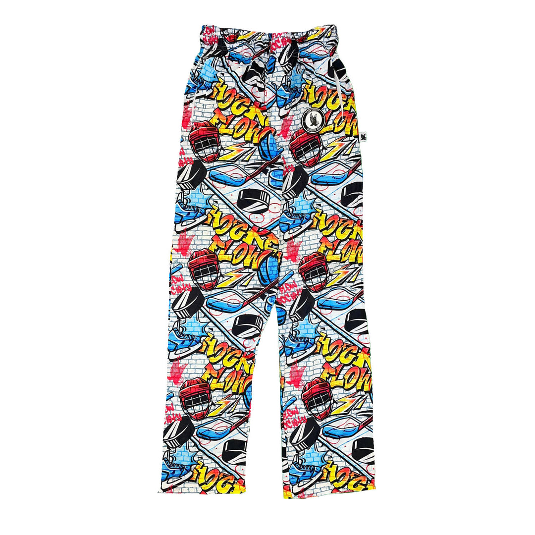 Youth & Adult Brick Graffiti Hockey Lounge Pant