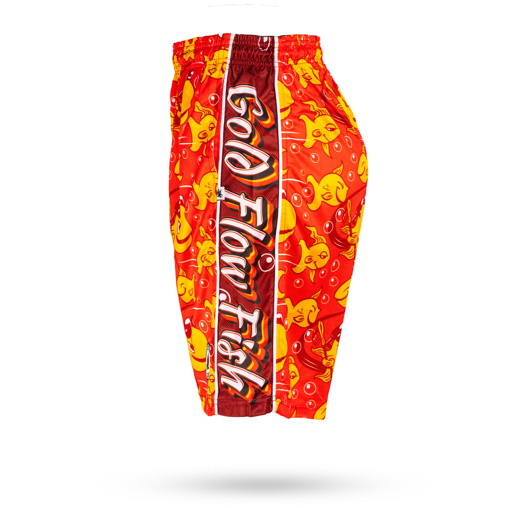 Mens Gold Flow Fish Short