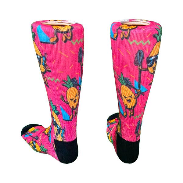 Youth Pineapple Lax Crew Socks