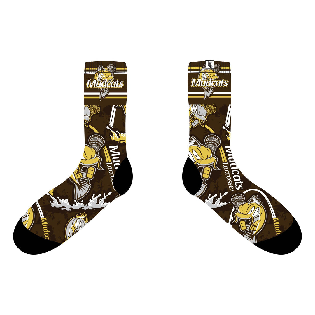 Youth Big Muddy Mudcats Crew Socks