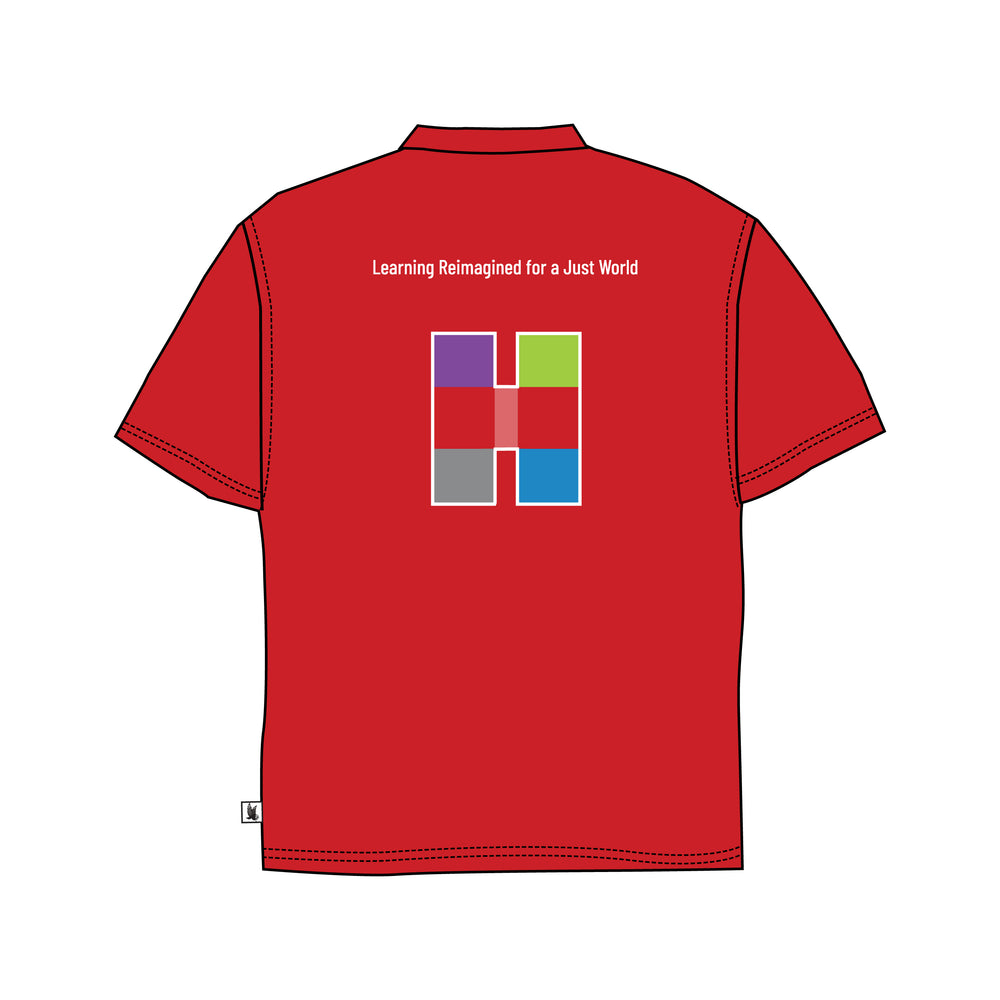 Youth & Adult Hoboken Charter School Red Tee Shirt