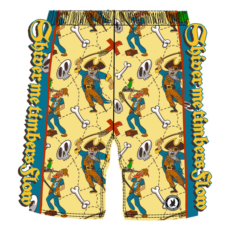Boys Pirate Flow Attack Short