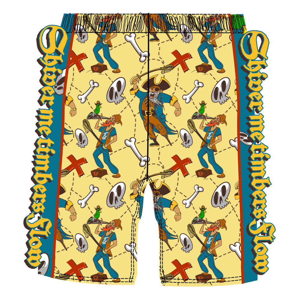 Boys Pirate Flow Attack Short