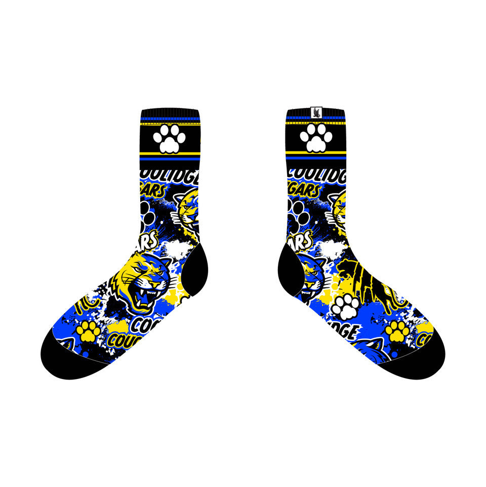 Youth Coolidge Cougars Socks