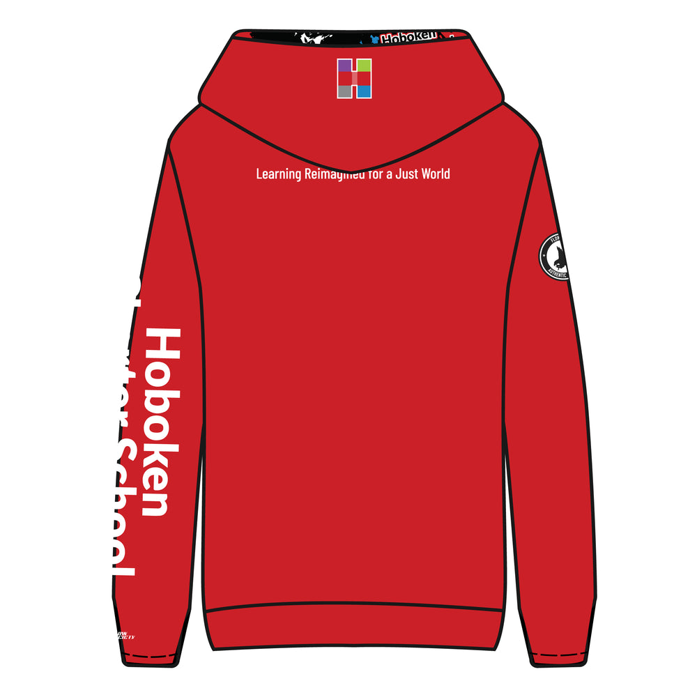 Youth & Adult Hoboken Charter School Red Hoodie