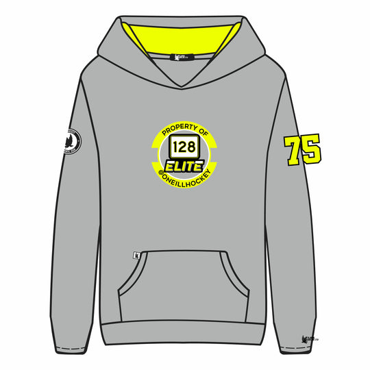 Youth & Adult Will O'Neill Hockey Factory Grey Hoodie