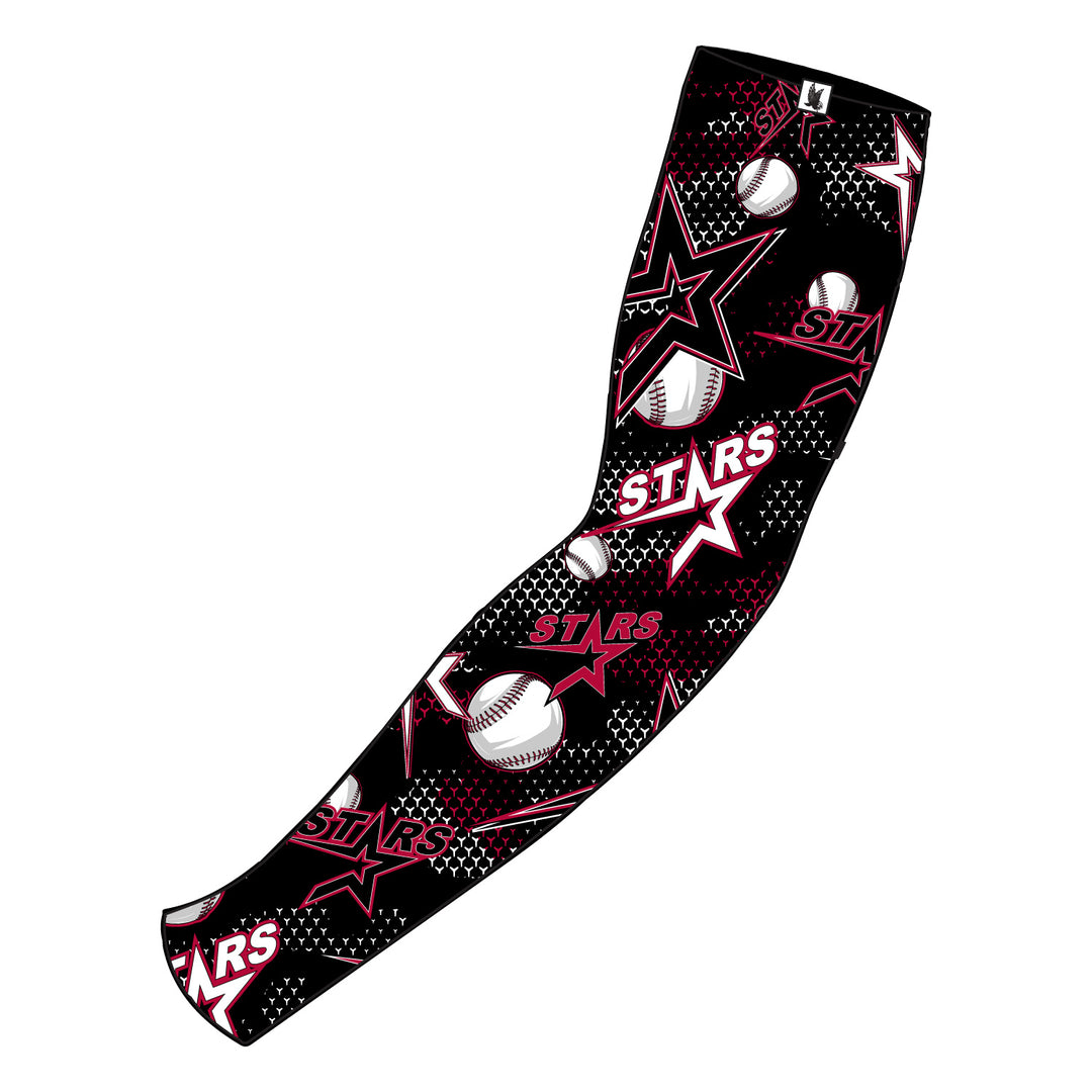 Youth Stars Baseball Academy Arm Sleeve Black