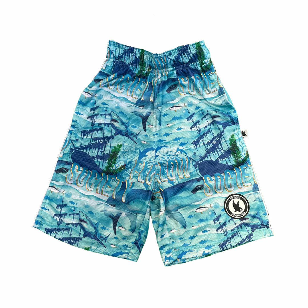Boys Great White Shipwreck Short
