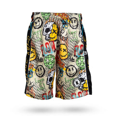 Boys Stay Smilin' Street Art Short