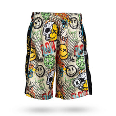 Boys Stay Smilin' Street Art Short
