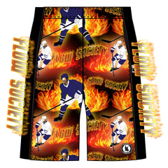 Boys Flaming Hockey Short