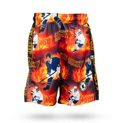 Boys Flaming Hockey Short