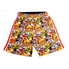 Boys Flow Baseball Comic Sideline Attack Short