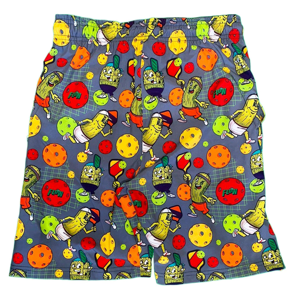 Mens Pickleball Flow Short 9" Grey Grey