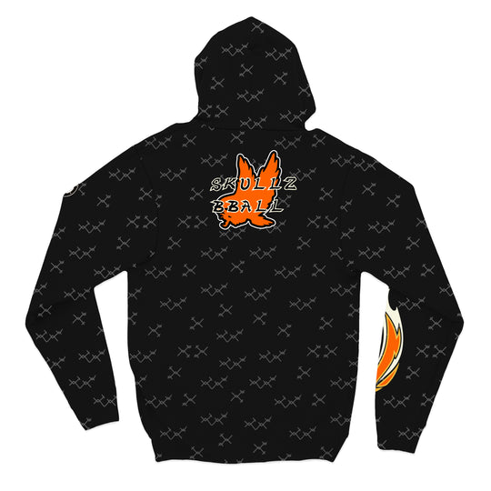 Youth & Adult Skeleton Hoops Basketball Hoodie
