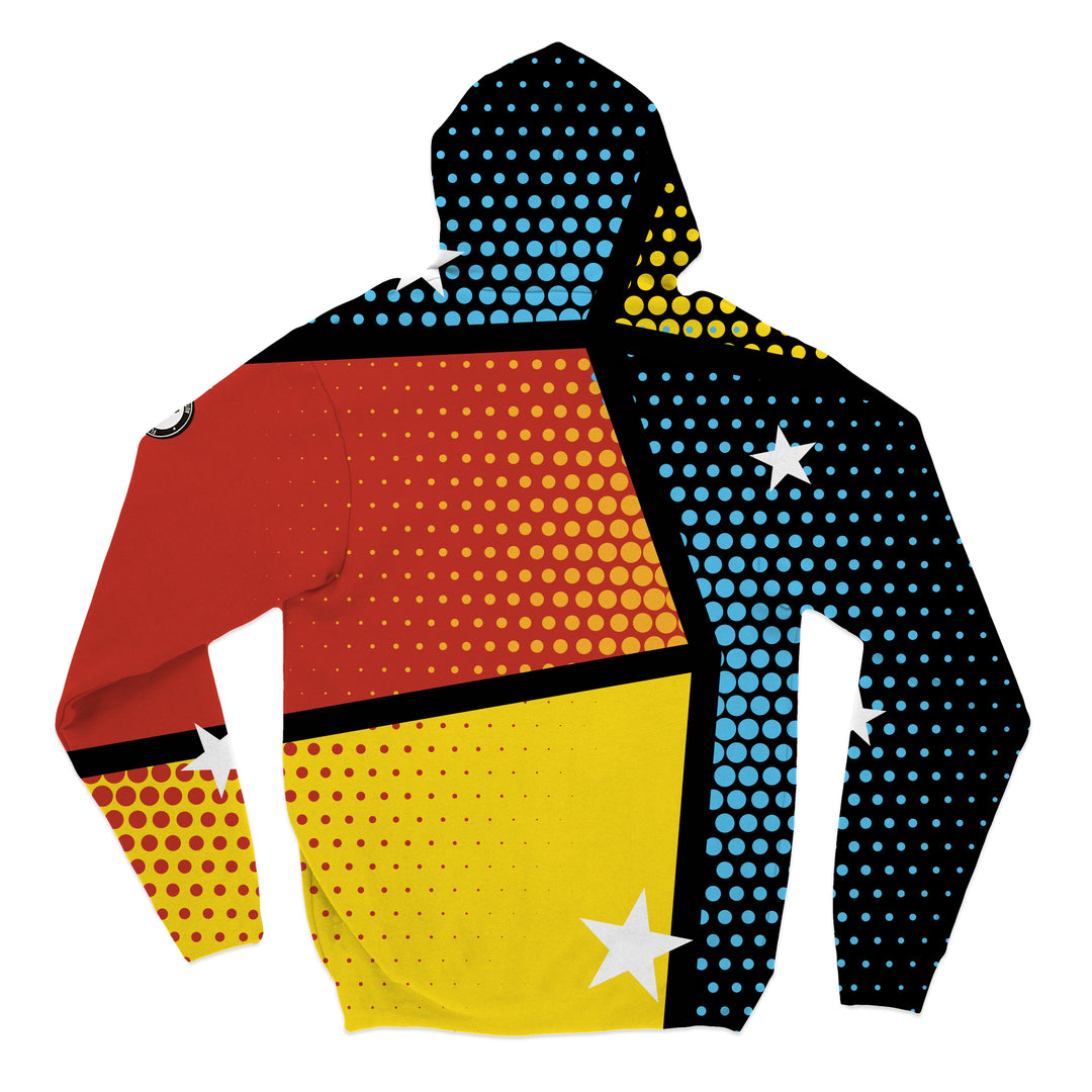 Youth & Adult Comic Baseball Hoodie