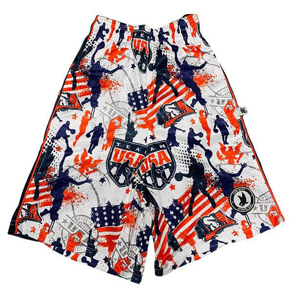 Team USA Basketball Shorts with Pockets - Men's – Flow Society