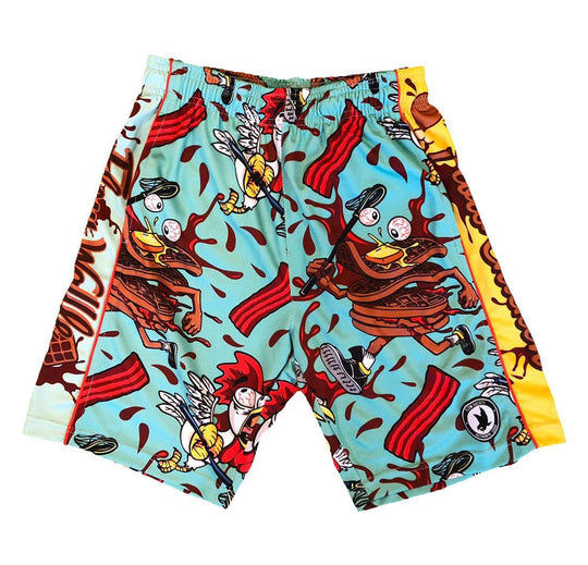 Boys Chicken & Waffles Attack Shorts