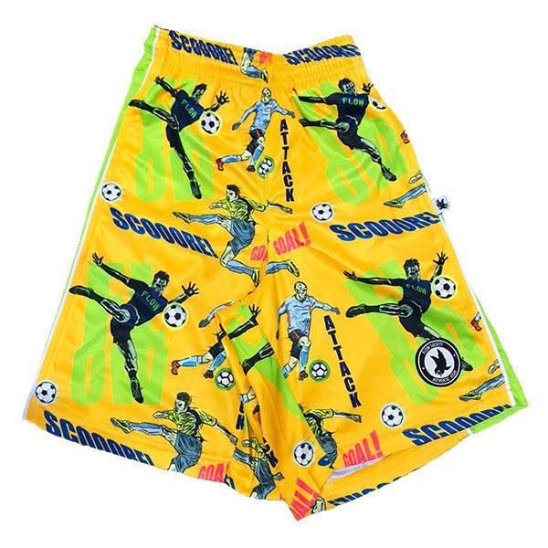 Boys Yellow Footie Flow Short