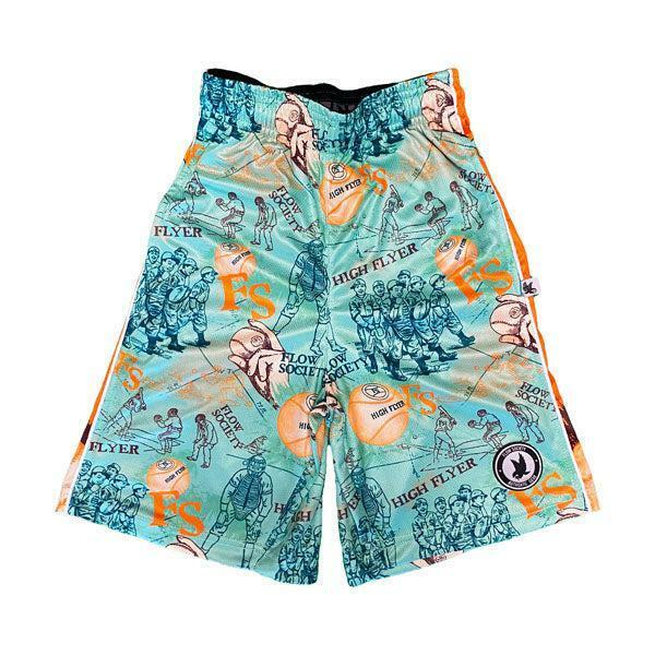 Mens Retro High Flyer Baseball Short