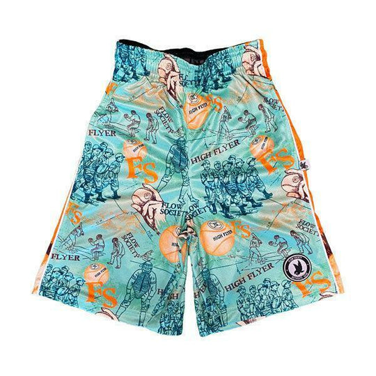 Mens Retro High Flyer Baseball Short