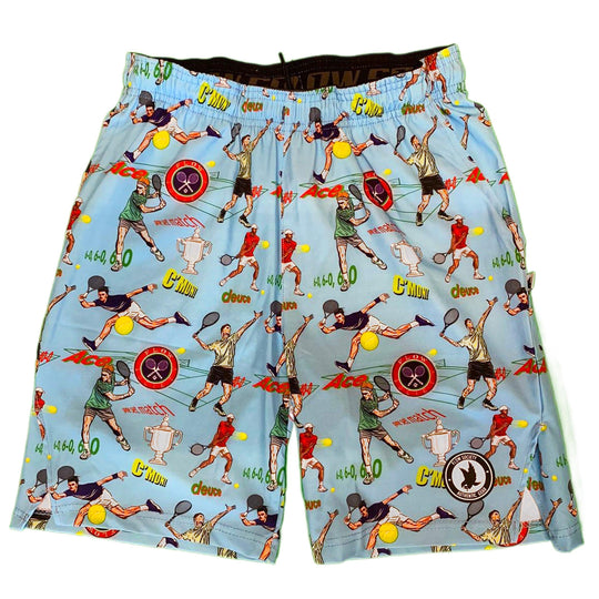 Boys Tennis Flow Short Blue