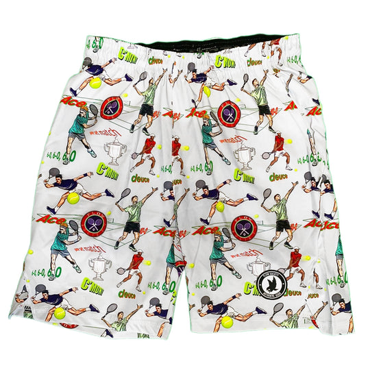 Boys Tennis Flow Short White