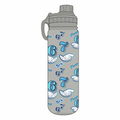 6 7 Meme Handshake 24oz Stainless Steel Water Bottle
