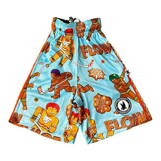 Boys Gingerbread Hockey Shorts