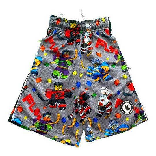 Mens Block Hockey Short