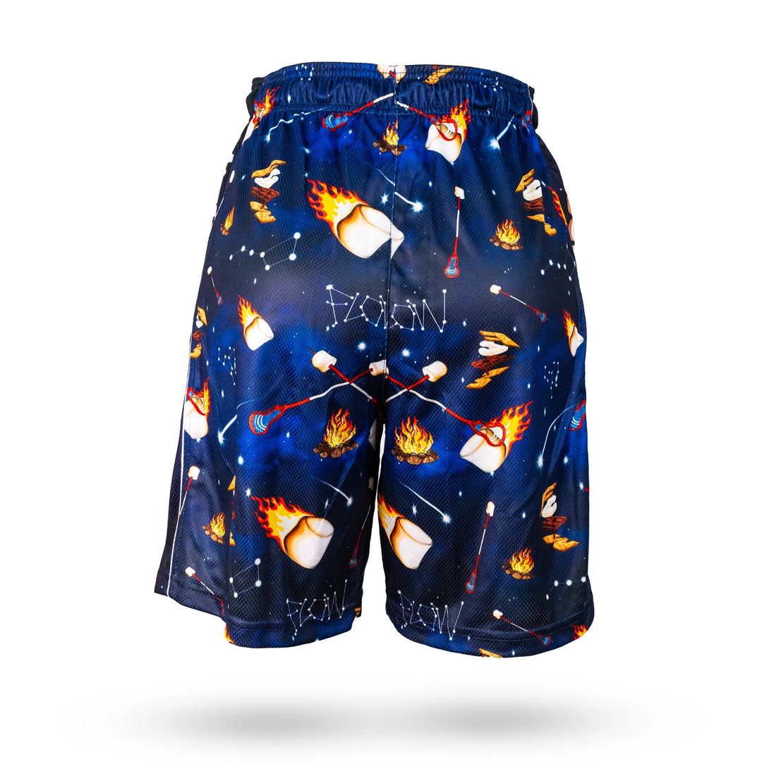 Mens Flaming Marshmellows Short