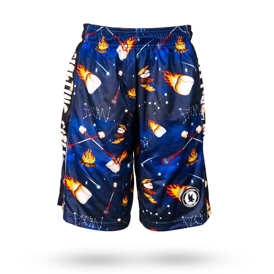 Mens Flaming Marshmellows Short
