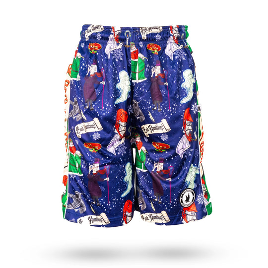 Mens Xmas Lax Carol Short