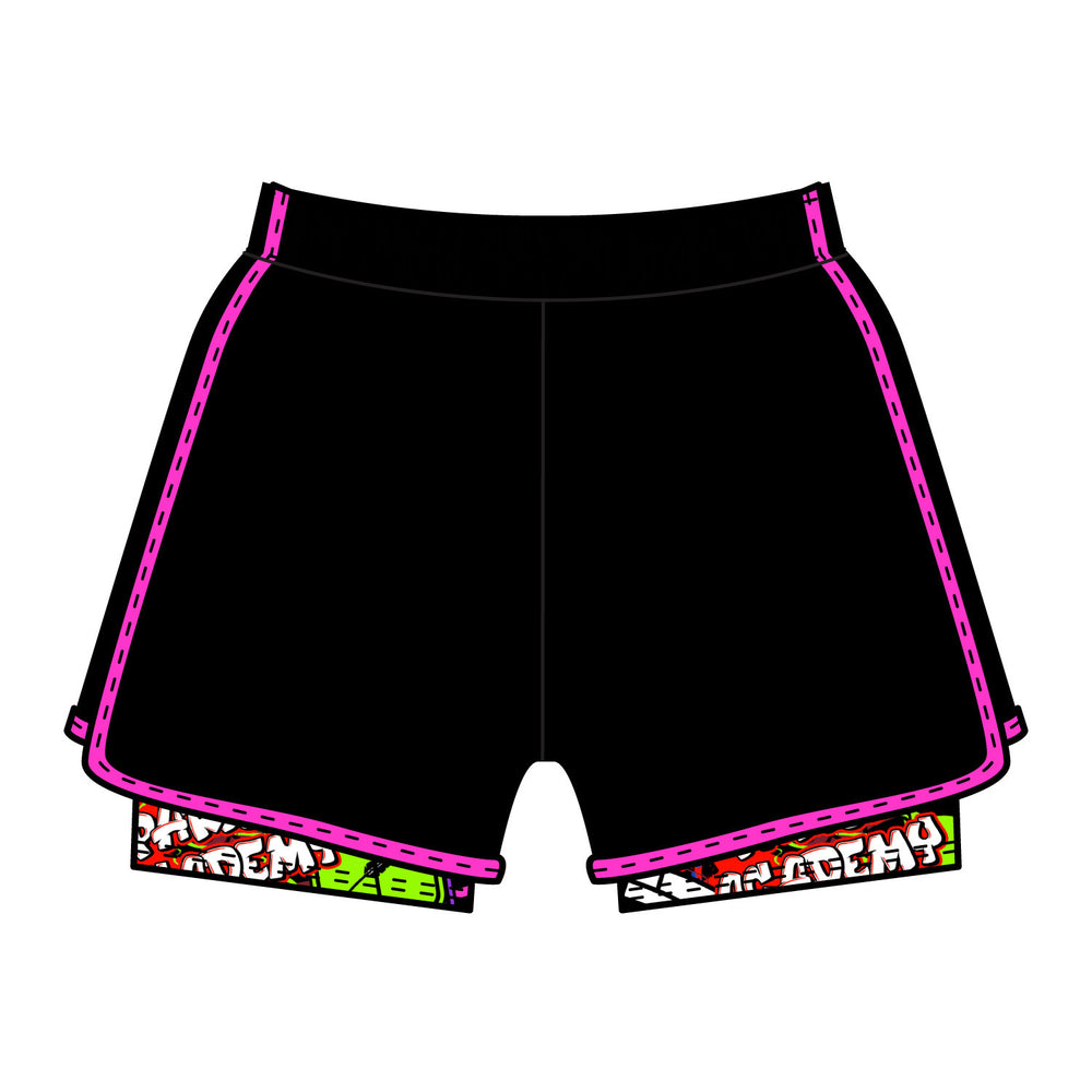 Girls & Womens Parisi Academy 2-1 Compression Short