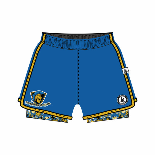 Girls & Womens Comsewogue Spartans 2-1 Compression Short