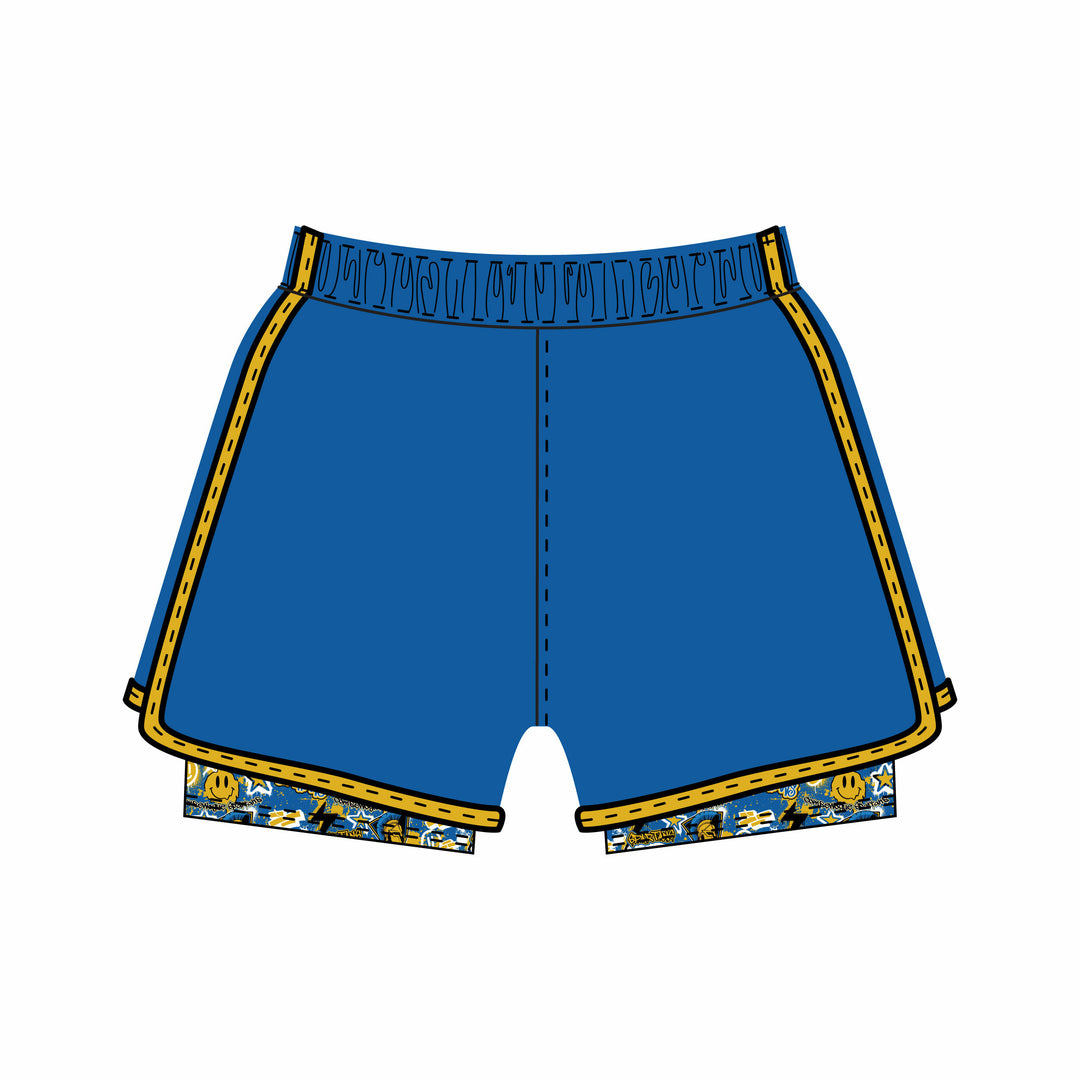 Girls & Womens Comsewogue Spartans 2-1 Compression Short