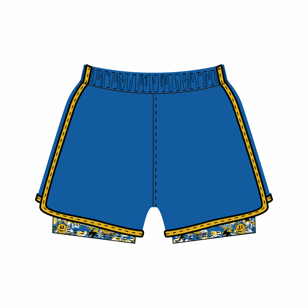Girls & Womens Comsewogue 2-1 Compression Short