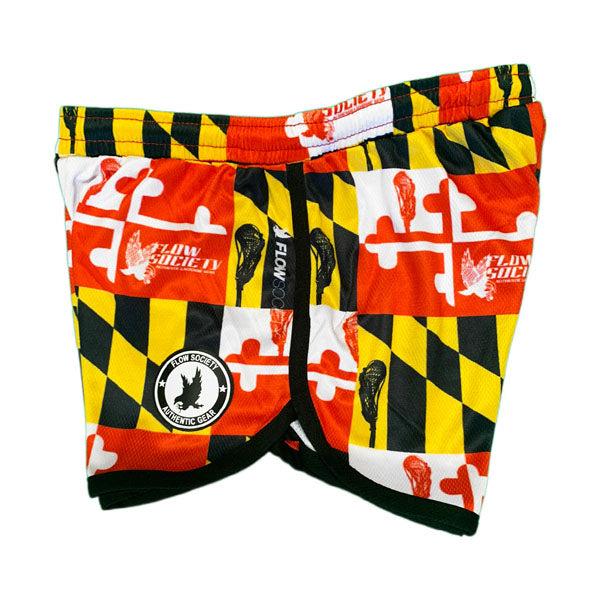 Girls Maryland Flag Attack Short