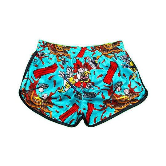 Womens Chicken & Waffles Short